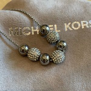 NWT Michael Kohrs silver necklace